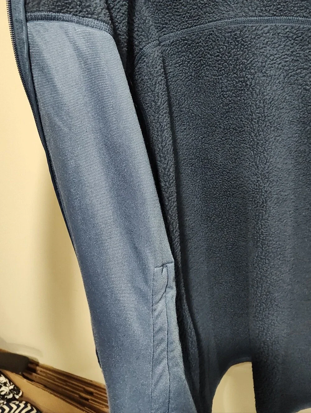 The North Face Men's Gordon Lyons Full Zip Fleece Jacket Coat Blue Heather 2XL